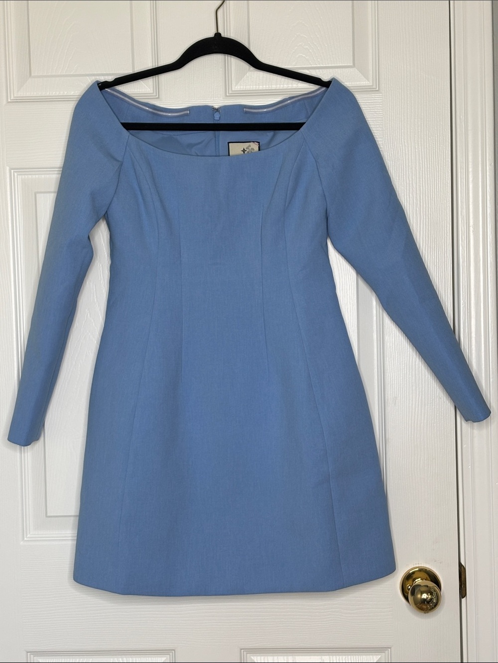 Tuckernuck Blakely Dress in Cornflower Blue Preppy Chic Size 6 - Picture 6 of 7